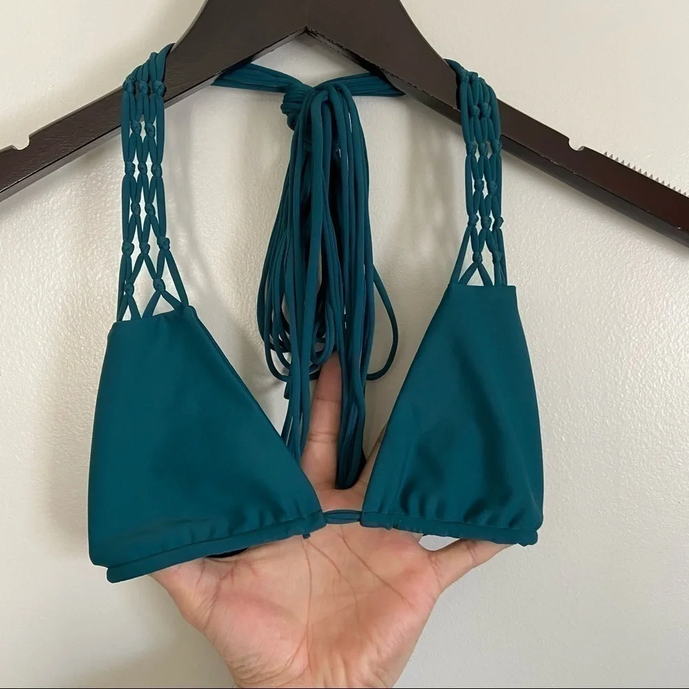 NWT MIKOH Macrame Coconut Tamarindo Bikini Set S - Picture 6 of 14